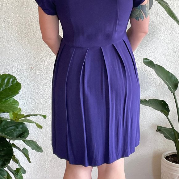 Kate Sylvester Purple Peep Dress - Picture 4 of 9